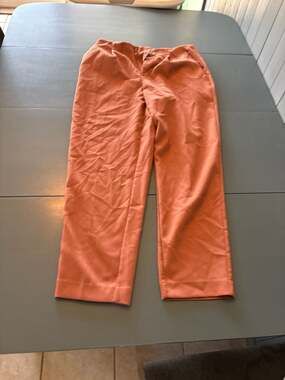 A New Day Target Terracotta High-Rise Tapered Ankle Trousers Size 8